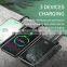New Design qi Wireless Power Bank 10000 mah Cheap Portable Charger Fast Chargeing Mobile power bank