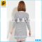 2016 kids casual striped dress with cotton fabric