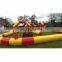 Commercial Sport Games Bumper Cars Speedway Racing Track Inflatable go Kart Zorb Ball Race Track for Sale