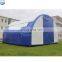 Outdoor Inflatable Paintball Tent For Bunker Sport Games , Blue Inflatable Wedding House Tent