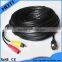 4Pin aviation audio video car rear view camera cable with rca dc 10m
