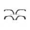 Auto Parts Exterior Accessories Flat Style Wheel Arches Fender Flare with lights For jeep JK 2007-2017