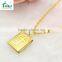 Hot sale locket cross pendant necklace