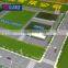 Factory provide industrial scale models architectural scale model materials cars and trees