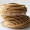 Fabric Copper Cable Wire Linen Braided Electric Wire 2/3*0.75mm Braided Cable
