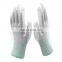 esd palm fit gloves with pu coated palm for safety and work