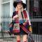 ladies fashion colorful warm knitted cardigan sweater