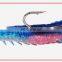 10cm/9g  Prawn bionic bait soft plastic Fishing Lure With Hook Sea Fishing silicone Shrimp Soft Lure