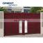 easy assembly nice quality cheap price factory directly home security  house wood look aluminium gates