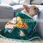 Trendy Polyester Warm Bed Private Label Luxury Soft Dogs Cats Custom Pet Blankets Wholesale