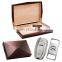 Cedar wood 10 cigar box portable card slot tray type Monte gift box moisturizing box set