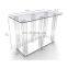 High Quality Acrylic Dining Tables Customized Available Clear Acrylic Table For Events