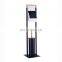 Bamboo  and Steel Powder Coating Toilet Paper Holder Stand Bathroom Top Quality New Design Toilet Paper Holder Black