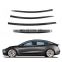 Car Exterior Accessories ABS Weather Shields Black Rain Cover Car Sticker For Tesla Model 3