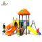 Famous Children Outdoor Playground Amusement Park Children Slide With Swing Set