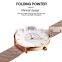 Hannah Martin HM-1052 Minimalist quartz watch for ladies luxury steel water resistant dial analog fashion ladies watch set