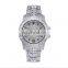 High quality Luxury Waterproof Stainless steel full stones mens iced out Watch