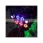 YELLOW MINI U7 Motocross Headlight Focos Angel Devil Eye Decorative Lamp Led Lightings For Motorcycle