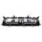 LHD Quality Carbon Fiber Full Chrome Air Conditioning AC Vent Grille Outlet Cover For BMW 5 Series F10 520 521 523 525 528 530