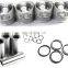 China custom c223 steel big block 88mm piston set