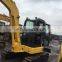 second hand pc55 mini komatsu excavator , rubber crawler excavator , komatsu pc30 pc35 pc40 pc50 mini excavator