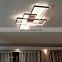 The latest design hot sale square ceiling lamp modern linear chandelier ceiling modern lamp