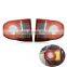 2 Pcs Red Color LED Tail Lights Brake Rear Lamps Trim for FJ Cruiser 2007-2015