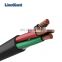 0.6/1kv Low Voltage Waterproof 4C X 2.5 mm2 OFC Copper PVC 4 Core Power Cable Cord