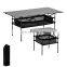 Portable Outdoor Aluminium Alloy Folding Metal Table Lightweight Modern Design Outdoor Tables
