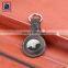 Contrast Stitching Nickle Fitting Fashion Style Modern Design Genuine Leather Airtag Key Chain for Wholesale Buyers