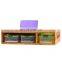 Popular New Design Kitchen Large Natural Bamboo Cutting Board Chopping Blocks With 3 Food Storage Containers