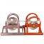 Heavy duty cable roller with aluminium/nylon wheel, cable corner block and track guide laying pulley, cable roller