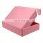 Ready Stock Pink Shipping Box Shoes Clothing Kraft Packaging Corrugated Paper Cardboard Postal Mailer Subscription Shipping