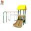 Economic Amusement Park Kids Outdoor Garden Games Rides Indoor Playhouse Plastic Slide Small Playsets Equipment with Swing Toys