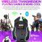 Подходящая для Amazon беспроводная мышь Q14, тихая, светящаяся игровая мышь с высоким разрешением, двойной режим, беспроводная мышь для бизнеса
