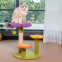 Sisal Jumping Platform Pet Toys Flower Cat Climbing Frame Cat Tree Nest Cat Scratching Board