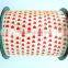 Flower Making Materials/500 YARDS Per Roll Polyester Ribbon With Heart Jacquard FOR Valentine's Day