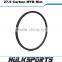 30mm Width 650B mountain bike rims carbon 25mm height 27.5 plus mtb rim tubeless carbon 27.5er mtb wheels