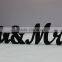 Home Family Wooden Letters Mr&mrs Decoration