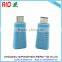 Blue USB 3.1 Type C Male to USB 2.0 Micro 5 pin Female Adapter Converter
