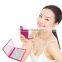 Plastic mirror with led/pocket mirror with led light/3d led mirror/compact mirror with led light