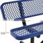 Park Bench, Expanded, Bench with backrest, 72inch, Blue, Green, etc.