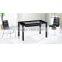 2015 TOP black tempered design glass coffee table