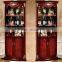 Luxury Classic Wooden Glass Wine Cabient Gradevin NE0970