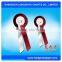 Fashionable satin ribbon badge ,wholesale cheap satin ribbon badge