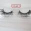 3D mink eyelash wholesale Lilly 100% real mink fur Handmade crossing lashes individual thick lash