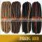 Cheap price 18inch 120g soft crochet twist 2x havana mambo fauxlocs twist braid