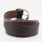 2015 Fashion PU Brown Leather Belt With High Quality Alloy Buckles in Yiwu