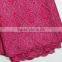 Plain African Lace Embroidery Fabric Cotton /polyester Guipure Lace Fabric for Wedding Dress