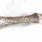 Stylish brass walking stick/Black rose wood walking stick wk1143